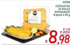 Zona Cotoletta di pollo rovagnati offerta