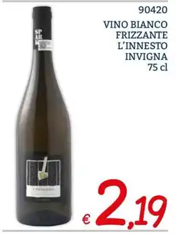 Zona Vino bianco frizzante L'Innesto Invigna offerta