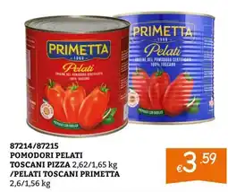 Zona Pomodori pelati toscani pizza primetta offerta
