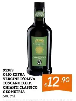Zona Olio extra vergine d'oliva toscano d.o.p. chianti classico geometria offerta
