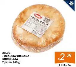 Zona Focaccia Toscana Pama offerta