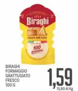 Supermercati Piccolo Biraghi formaggio grattugiato fresco offerta