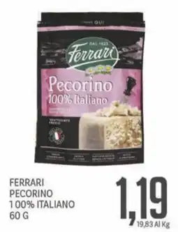 Supermercati Piccolo Ferrari Pecorino 100% Italiano offerta