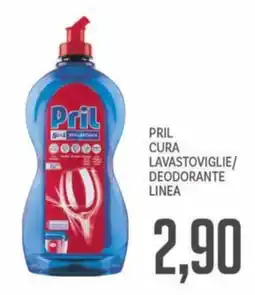Supermercati Piccolo Pril cura lavastoviglie/deodorante linea offerta