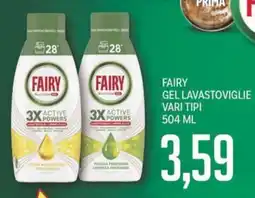 Supermercati Piccolo Fairy gel lavastoviglie offerta