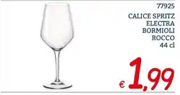Zona Calice spritz Electra Bormioli Rocco offerta