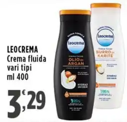 Rossotono Carrefour Leocrema Crema fluida offerta