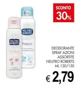 PrestoFresco Deodorante spray azioni assortite Neutro Roberts offerta
