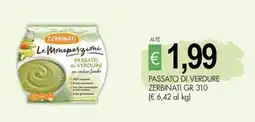 PrestoFresco Le Monoporzioni Passato di Verdure Zerbinati offerta