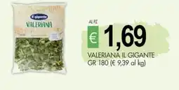 PrestoFresco Valeriana il gigante offerta