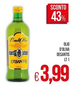 PrestoFresco Olio d'oliva Desantis offerta
