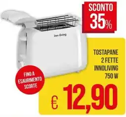 PrestoFresco Tostapane 2 fette Innoliving offerta
