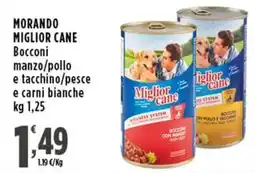 Rossotono Carrefour Miglior cane Bocconi con manzo offerta