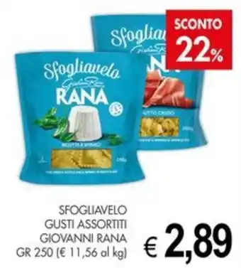 PrestoFresco Sfogliavelo gusti assortiti Giovanni Rana offerta