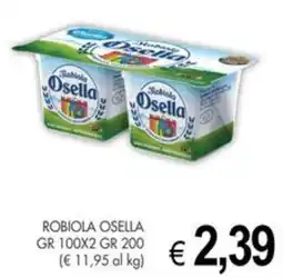 PrestoFresco Robiola Osella offerta