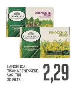 Supermercati Piccolo L'Angelica tisana benessere offerta