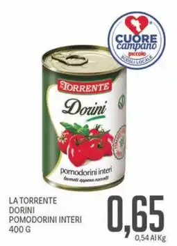 Supermercati Piccolo La Torrente Dorini pomodorini interi offerta