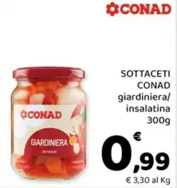 Conad Giardiniera Conad offerta