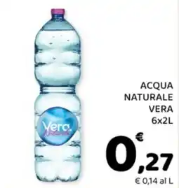 Conad Acqua naturale Vera offerta