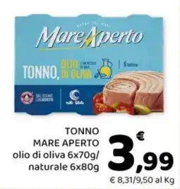 Conad Tonno Mare Aperto offerta