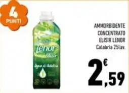Conad Ammorbidente concentrato Elisir Lenor offerta