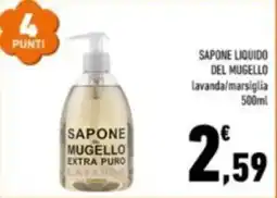 Conad Sapone del Mugello extra puro lavanda offerta