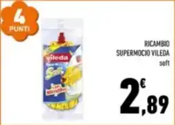 Conad Ricambio supermocio vileda soft offerta