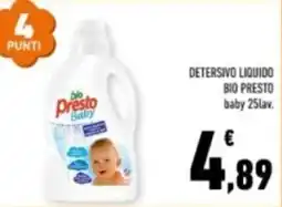 Conad Detersivo liquido Bio Presto baby offerta