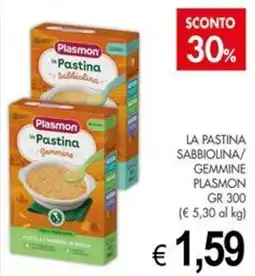 PrestoFresco La Pastina Plasmon offerta