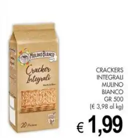 PrestoFresco Cracker Integrali Mulino Bianco offerta
