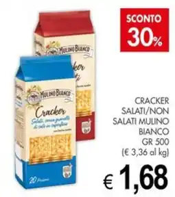 PrestoFresco Cracker salati/non salati Mulino Bianco offerta