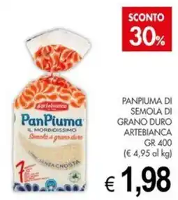 PrestoFresco PanPiuma il morbissimo semola di grano duro offerta