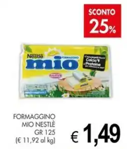 PrestoFresco Formaggino mio Nestlé offerta