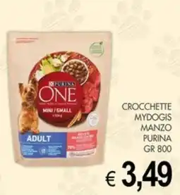 PrestoFresco Crocchette Mydogis Manzo Purina offerta