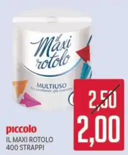 Supermercati Piccolo Il maxi rotolo offerta