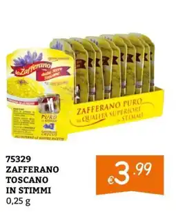 Zona Zafferano Toscano in stimmi offerta