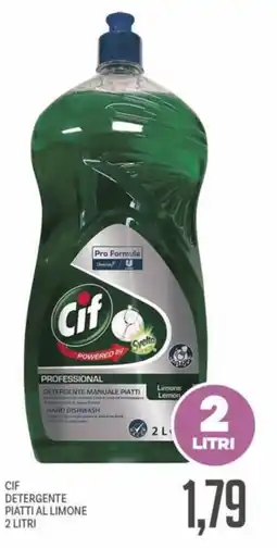 Supermercati Piccolo Cif detergente piatti al limone offerta