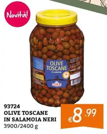 Olive toscane in salamoia Neri