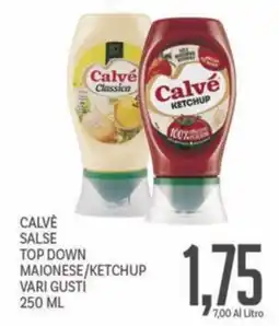 Supermercati Piccolo Calvé Salse Top Down Maionese/Ketchup offerta