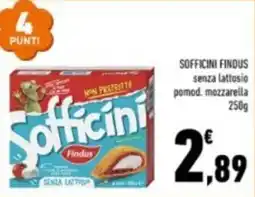 Conad Sofficini Findus senza lattosio offerta