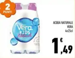Conad Vera. Kids Acqua Naturale Vera offerta
