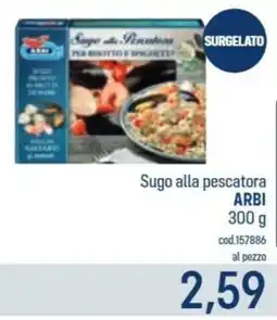 Talento Professional Store Sugo alla pescatora Arbi offerta