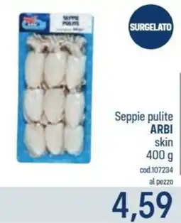 Talento Professional Store Seppie pulite Arbi skin offerta