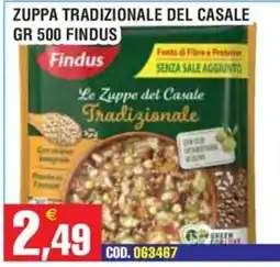 Immenso Cash Findus Le Zuppe del Casale Tradizionale offerta
