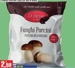 Immenso Cash Funghi Porcini Di Biase offerta