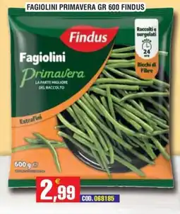 Immenso Cash Fagiolini Primavera Findus offerta