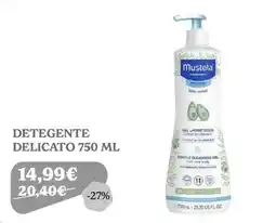 Iperbimbo Mustela gel lavante doux offerta