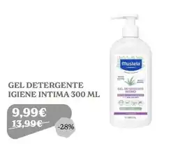 Iperbimbo Mustela gel detergente intimo offerta