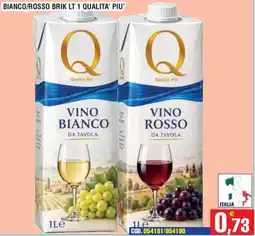 Immenso Cash Q Vino Bianco Da Tavola offerta