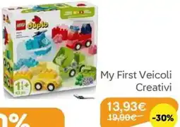 Iperbimbo LEGO DUPLO My First Veicoli Creativi offerta